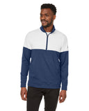 Mens cloudspun Warm Up QuarterZip PMA BLK QUT SHD M(D0102H7YULT)