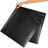 Metallic Black Bubble Mailers 15 x 17 Poly Padded Envelopes Pack of 10 Self Adhesive Padded Shipping Envelopes Peel and Seal Mai