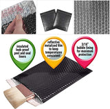 Metallic Black Bubble Mailers 12 x 17 Poly Padded Envelopes Pack of 10 Self Adhesive Padded Shipping Envelopes Peel and Seal Mai
