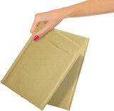 Pack of 25 Kraft Padded Bubble Mailers 5 x 9 Natural Brown Kraft Bubble Envelopes 5 x 9 Peel and Seal Envelopes Bulk Shipping Ba