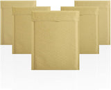 Natural Brown Kraft Bubble Mailers 95 x 13 Padded Envelopes 9 12 x 13 Pack of 10 Paper cushion Envelopes with Peel and Seal for
