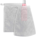 Pack of 10 Drawstring Bubble Out Bags 12 x 16 White Bubble Bags 12x16 Double Walled Bubble Pouch Bags for Packing Moving Shippin