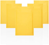 Pack of 25 Yellow Kraft Bubble Mailers 5 x 9 Paper cushion Padded Envelopes 5x9 Shipping Bags with Peel and Seal for Mailing Mov