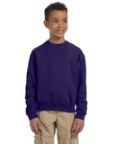 Youth NuBlend Fleece crew BLAcK S(D0102HI3Y9A)