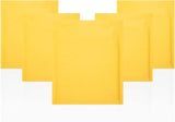 Pack of 10 Yellow Kraft Bubble Mailers 85 x 11 Paper cushion Padded Envelopes 8 12 x 11 cD Size Shipping Bags with Peel and Seal