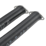 VEVOR Garage Door Torsion Springs, Pair of 0.207 x 2 x 22inch, 16000 Cycles, Garage Door Springs with Non-Slip Winding Bars, Glo