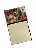NEW Silky Terrier Cozy Christmas Sticky Note Holder Refillable Dispenser Self-Sticky Note Pads, Memo Pads Blank Desk Accessories