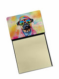NEW Pug Hippie Dawg Sticky Note Holder Refillable Dispenser Self-Sticky Note Pads, Memo Pads Blank Desk Accessories