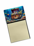NEW Treasure Chest Sticky Note Holder Refillable Dispenser Self-Sticky Note Pads, Memo Pads Blank Desk Accessories