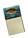 NEW Smallmouth Bass Sticky Note Holder Refillable Dispenser Self-Sticky Note Pads, Memo Pads Blank Desk Accessories