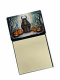 NEW Krampus The Christmas Demon Spooky Halloween Sticky Note Holder Refillable Dispenser Self-Sticky Note Pads, Memo Pads Blank
