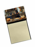NEW Belgian Malinois Fall Kitchen Pumpkins Sticky Note Holder Refillable Dispenser Self-Sticky Note Pads, Memo Pads Blank Desk A