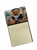 NEW Norfolk Terrier Fall Kitchen Pumpkins Sticky Note Holder Refillable Dispenser Self-Sticky Note Pads, Memo Pads Blank Desk Ac