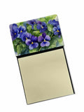 NEW Rhode Island Violets in Watercolor Sticky Note Holder Refillable Dispenser Self-Sticky Note Pads, Memo Pads Blank Desk Acces