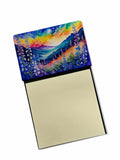 NEW Delphinium in Color Sticky Note Holder Refillable Dispenser Self-Sticky Note Pads, Memo Pads Blank Desk Accessories