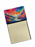 NEW Amaranths in Color Sticky Note Holder Refillable Dispenser Self-Sticky Note Pads, Memo Pads Blank Desk Accessories