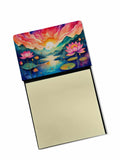 NEW Lotus in Color Sticky Note Holder Refillable Dispenser Self-Sticky Note Pads, Memo Pads Blank Desk Accessories