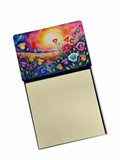 NEW Lisianthus in Color Sticky Note Holder Refillable Dispenser Self-Sticky Note Pads, Memo Pads Blank Desk Accessories