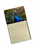 NEW Peacock Sticky Note Holder Refillable Dispenser Self-Sticky Note Pads, Memo Pads Blank Desk Accessories