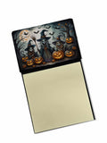 NEW Witches Spooky Halloween Sticky Note Holder Refillable Dispenser Self-Sticky Note Pads, Memo Pads Blank Desk Accessories