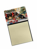 NEW Norwegian Buhund Cozy Christmas Sticky Note Holder Refillable Dispenser Self-Sticky Note Pads, Memo Pads Blank Desk Accessor