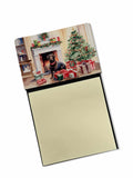 NEW Labrador Retriever Cozy Christmas Sticky Note Holder Refillable Dispenser Self-Sticky Note Pads, Memo Pads Blank Desk Access