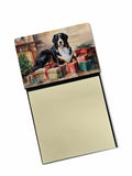 NEW Bernese Mountain Dog Cozy Christmas Sticky Note Holder Refillable Dispenser Self-Sticky Note Pads, Memo Pads Blank Desk Acce