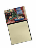 NEW Pekingese Cozy Christmas Sticky Note Holder Refillable Dispenser Self-Sticky Note Pads, Memo Pads Blank Desk Accessories