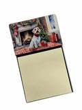 NEW Sealyham Terrier Cozy Christmas Sticky Note Holder Refillable Dispenser Self-Sticky Note Pads, Memo Pads Blank Desk Accessor