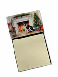 NEW Karelian Bear Dog Cozy Christmas Sticky Note Holder Refillable Dispenser Self-Sticky Note Pads, Memo Pads Blank Desk Accesso