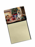 NEW Akita Cozy Christmas Sticky Note Holder Refillable Dispenser Self-Sticky Note Pads, Memo Pads Blank Desk Accessories