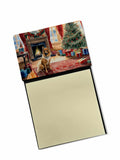NEW Finnish Spitz Cozy Christmas Sticky Note Holder Refillable Dispenser Self-Sticky Note Pads, Memo Pads Blank Desk Accessories