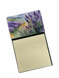 NEW Lavender in Watercolor Sticky Note Holder Refillable Dispenser Self-Sticky Note Pads, Memo Pads Blank Desk Accessories