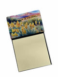 NEW New Mexico Yucca Flower in Watercolor Sticky Note Holder Refillable Dispenser Self-Sticky Note Pads, Memo Pads Blank Desk Ac