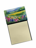 NEW Massachusetts Mayflowers in Watercolor Sticky Note Holder Refillable Dispenser Self-Sticky Note Pads, Memo Pads Blank Desk A