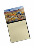 NEW Nevada Sagebrush in Watercolor Sticky Note Holder Refillable Dispenser Self-Sticky Note Pads, Memo Pads Blank Desk Accessori