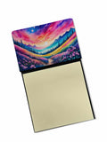 NEW Phlox in Color Sticky Note Holder Refillable Dispenser Self-Sticky Note Pads, Memo Pads Blank Desk Accessories
