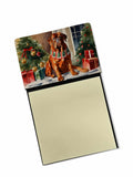 NEW Dogue de Bordeaux Cozy Christmas Sticky Note Holder Refillable Dispenser Self-Sticky Note Pads, Memo Pads Blank Desk Accesso