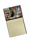 NEW Flat-Coated Retriever Cozy Christmas Sticky Note Holder Refillable Dispenser Self-Sticky Note Pads, Memo Pads Blank Desk Acc
