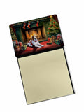 NEW Beagle Cozy Christmas Sticky Note Holder Refillable Dispenser Self-Sticky Note Pads, Memo Pads Blank Desk Accessories