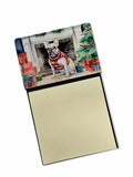 NEW French Bulldog Cozy Christmas Sticky Note Holder Refillable Dispenser Self-Sticky Note Pads, Memo Pads Blank Desk Accessorie