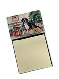 NEW Greater Swiss Mountain Dog Cozy Christmas Sticky Note Holder Refillable Dispenser Self-Sticky Note Pads, Memo Pads Blank Des