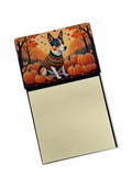 NEW Basenji Fall Sticky Note Holder Refillable Dispenser Self-Sticky Note Pads, Memo Pads Blank Desk Accessories