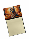 NEW Belgian Tervuren Fall Sticky Note Holder Refillable Dispenser Self-Sticky Note Pads, Memo Pads Blank Desk Accessories