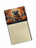 NEW Fawn Pug Fall Sticky Note Holder Refillable Dispenser Self-Sticky Note Pads, Memo Pads Blank Desk Accessories