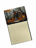 NEW Slavic Witch Spooky Halloween Sticky Note Holder Refillable Dispenser Self-Sticky Note Pads, Memo Pads Blank Desk Accessorie