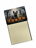 NEW Cairn Terrier Spooky Halloween Sticky Note Holder Refillable Dispenser Self-Sticky Note Pads, Memo Pads Blank Desk Accessori