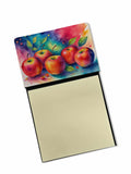NEW Colorful Apples Sticky Note Holder Refillable Dispenser Self-Sticky Note Pads, Memo Pads Blank Desk Accessories