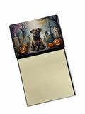NEW Border Terrier Spooky Halloween Sticky Note Holder Refillable Dispenser Self-Sticky Note Pads, Memo Pads Blank Desk Accessor