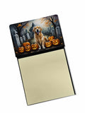 NEW Golden Retriever Spooky Halloween Sticky Note Holder Refillable Dispenser Self-Sticky Note Pads, Memo Pads Blank Desk Access